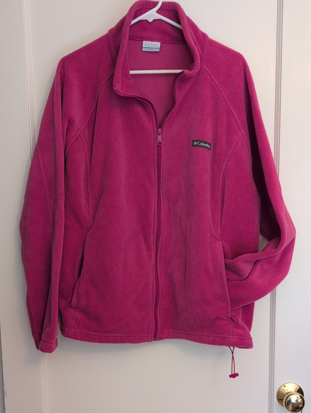Columbia Women's Full-Zip Teddy Fleece Jacket - Magenta
